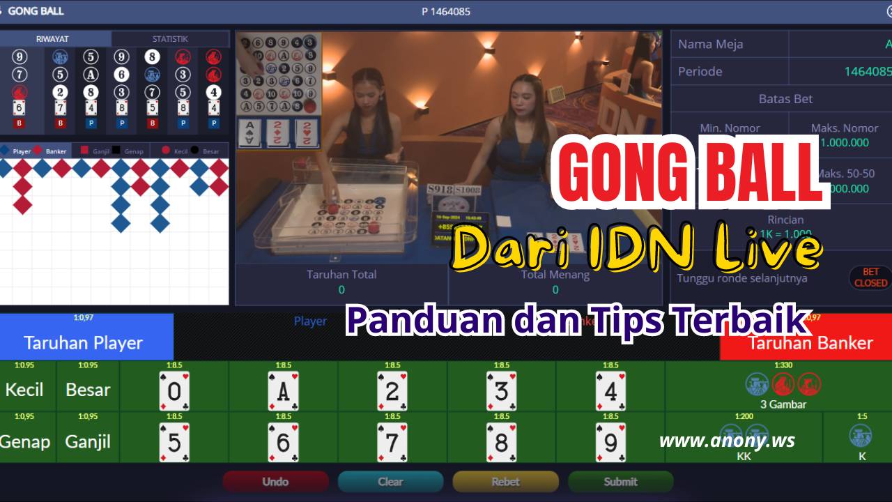 Main Gong Ball dari IDN Live di Situs IDN Resmi